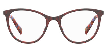 Premium Women Levi's Model Eyeglasses: LV 1021 - Red- SpecSMART Eye Clinic (Front View)